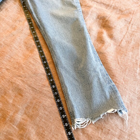 Agolde Riley Crop - Size 27 - Light / Med wash - Picture 12 of 15